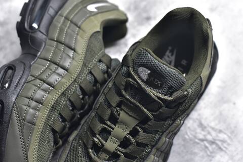 Nike Air Max 95 Olive Green Black Sneaker (BS-59629)