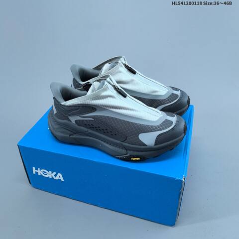 HOKA ONE ONE Project Transport Light Grey Dark Grey Black EU 36-46 Running Shoe Running Sneakers - Unisex (BS-69400)