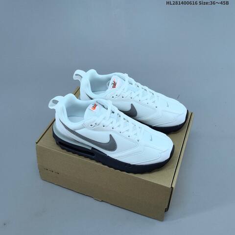 Nike Air Max Dawn White Grey Black EU 36-45 Running Shoe - Unisex (BS-59914)