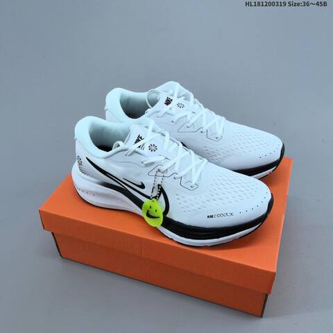 Nike Air Zoom Pegasus 41 White Black EU 36-45 Running Shoe - Unisex (BS-61249)