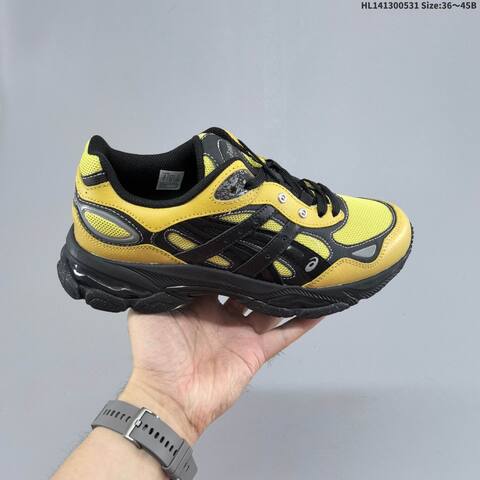 ASICS Gel-NYC 2 0 SSHS Yellow Black Silver EU 36-45 Running Shoe Running Sneakers - Unisex (BS-68784)