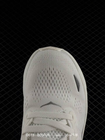 HOKA ONE ONE Bondi 9 White Black EU 36-45 Running Shoe Running Sneakers - Unisex (BS-86197)