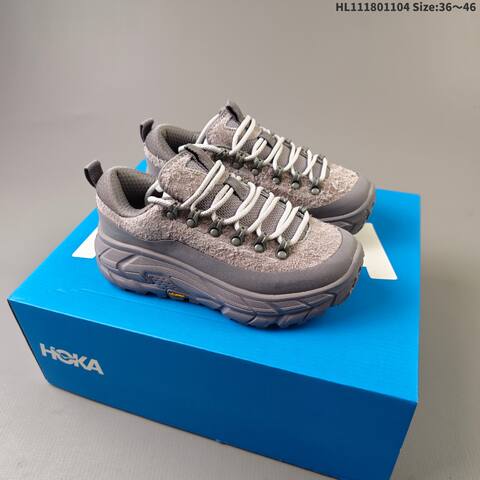 HOKA ONE ONE Tor Summit TP Grey Off White EU 36-46 Trail Shoe Trail Running Sneakers - Unisex (BS-69485)