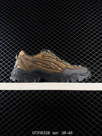 ASICS GEL-KAYANO 20 Brown Tan Black Gray EU 36-45 Trail Shoe Trail Running Sneakers - Unisex (BS-81664)