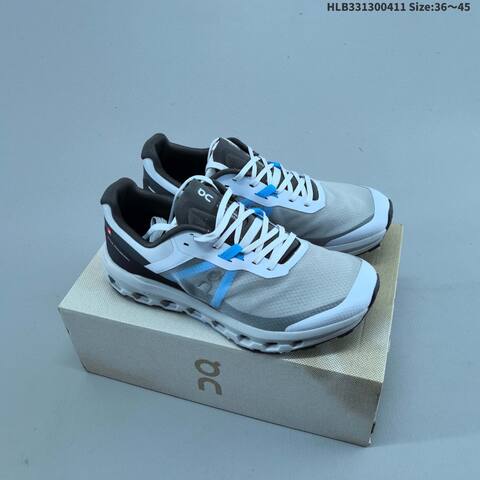 On Running Cloudvista 2 Waterproof Grey White Black Blue EU 36-45 Trail Shoe Trail Running Sneakers - Unisex (BS-69624)
