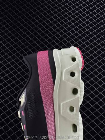 On Cloudmonster Hyper Black Pink Off White EU 36-47 Running Shoe Running Sneakers - Unisex (BS-85589)