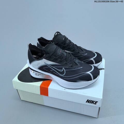 Nike ZoomX Vaporfly NEXT 4 Vaporweave Black White Silver EU 36-45 Running Shoe - Unisex (BS-61518)