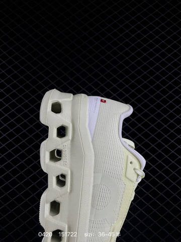 On Cloudmonster 2 Pale Yellow Off White EU 36-45 Running Shoe Running Sneakers - Unisex (BS-85346)
