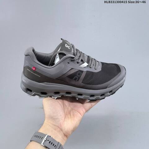 On Cloudvista 2 Black Dark Gray White EU 36-46 Trail Shoe Trail Running Sneakers - Unisex (BS-69608)