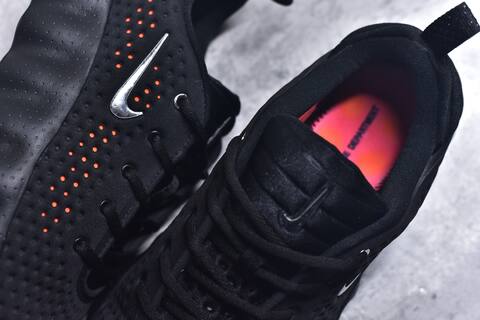 Nike Mind 002 Flyknit Black Bright Orange Silver Pink Running Shoe (BS-59798)