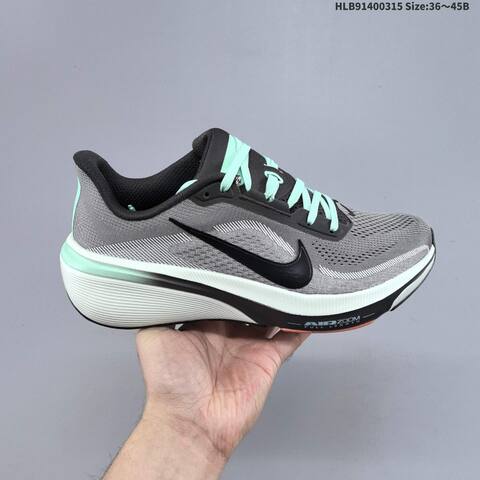 Nike Air Zoom Pegasus 42 Grey Black Mint White EU 36-45 Running Shoe - Unisex (BS-61297)