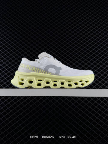 On Cloudmonster 2 Grey White Blue Black EU 36-45 Running Shoe Running Sneakers - Unisex (BS-85226)