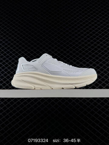 HOKA ONE ONE Clifton 9 Light Grey Off White EU 36-45 Running Shoe Running Sneakers - Unisex (BS-86150)