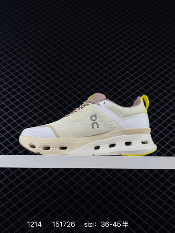 On Cloudtilt Cream White Beige Yellow EU 36-45 Running Shoe Running Sneakers - Unisex (BS-85438)
