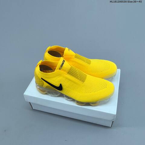 Nike Air VaporMax Flyknit 2 Yellow Black Clear EU 36-45 Running Shoe - Unisex (BS-60068)