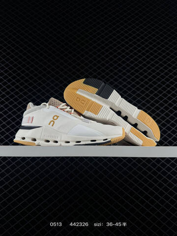 On Cloudtilt White Beige Black Yellow EU 36-45 Running Shoe Running Sneakers - Unisex (BS-85286)