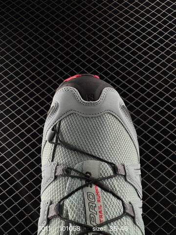Salomon XA PRO 3D 478677 Grey Black Red 36-46 Trail Shoe Trail Running Sneakers - Unisex (BS-85964)
