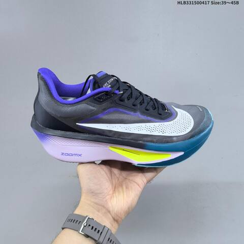 Nike Zoom Fly 6 Black Purple White Pink Blue EU 39-45 Running Shoe - Unisex (BS-60676)