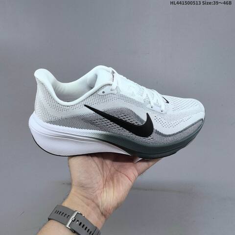 Nike Air Zoom Pegasus 42 White Black Grey EU 39-46 Running Shoe - Unisex (BS-60362)