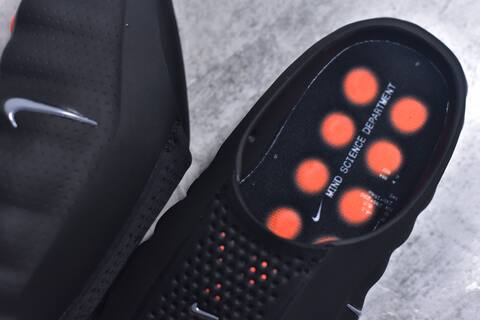 Nike Mind 001 Black Orange Silver Slides (BS-59834)