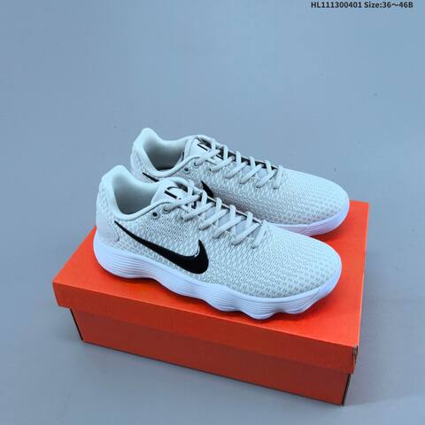Nike React Hyperdunk 2017 Low EP White Black EU 36-46 Basketball Shoe - Unisex (BS-60991)