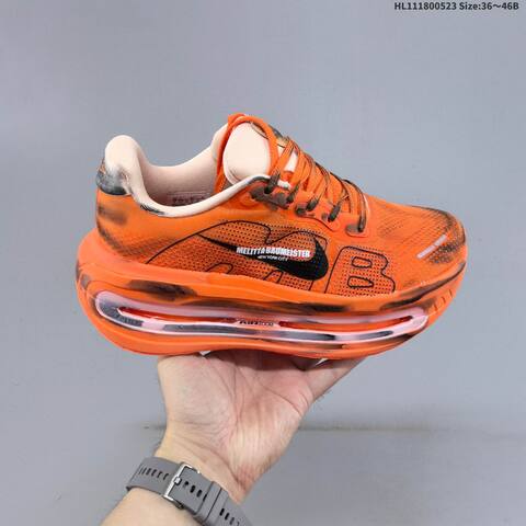 Nike Vomero Premium ReactX Air Zoom Bright Orange Black Light Pink EU 36-46 Running Shoe - Unisex (BS-60196)