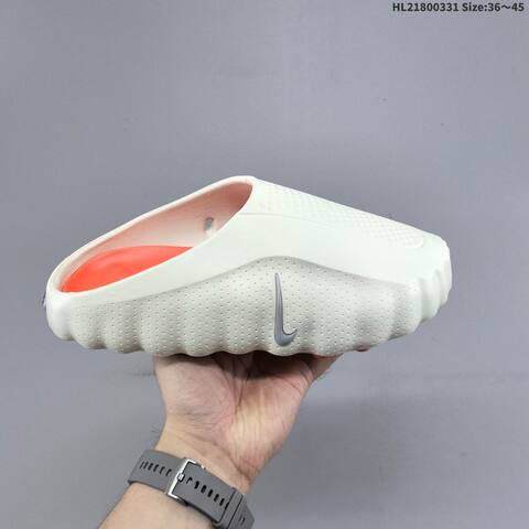 Nike Mind 001 Recovery Slide Off White Black Orange Grey EU 36-45 Slides - Unisex (BS-61015)
