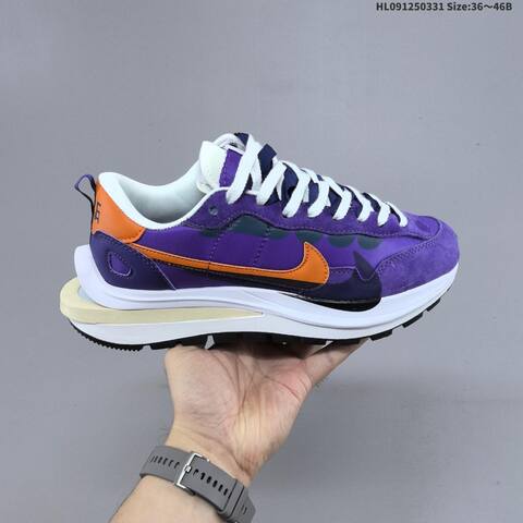 Nike Vaporwaffle Sacai Purple Orange White Green Purple Beige Black EU 36-46 Sneaker - Unisex (BS-60998)