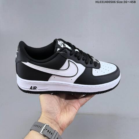 Nike Air Force 1 07 LV8 DV0788-001 Black White EU 36-45 Sneaker - Unisex (BS-60468)