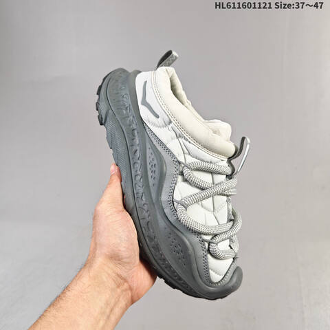 HOKA ONE ONE Ora Primo Light Grey Dark Grey Off White EU 37-47 Sneaker Casual Sneakers - Unisex (BS-69460)