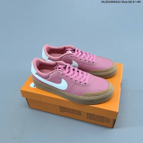 Nike Court Shot Pink White Gum Brown EU 38 5-44 Skate Shoe - Unisex (BS-60791)