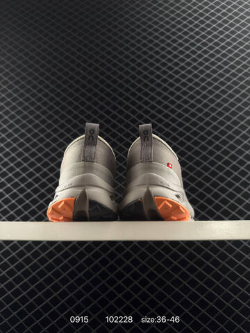 On Cloudsurfer Trail 2 Taupe Grey Orange Black EU 36-46 Trail Shoe Trail Running Sneakers - Unisex (BS-85494)
