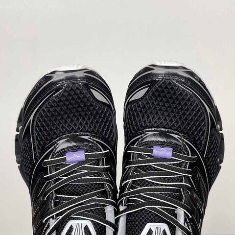 Mizuno Wave Prophecy LS Black Silver Purple White Running Shoe Running Sneakers (BS-86779)