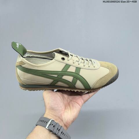 Onitsuka Tiger Mexico 66 SD Beige Olive Green Tan EU 35-45 Sneaker Casual Sneakers - Unisex (BS-68794)