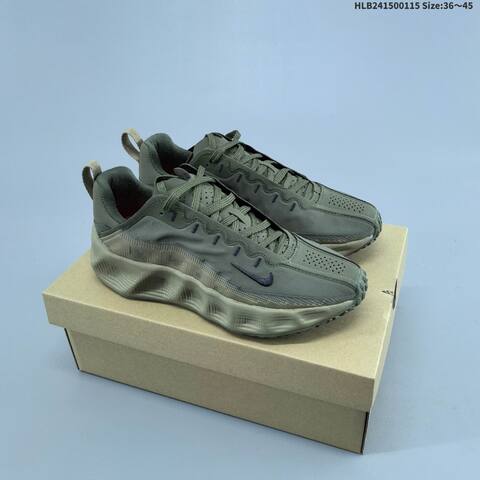 Nike Ava Rover Olive Green Dark Blue Light Beige Orange EU 36-45 Running Shoe - Unisex (BS-61957)