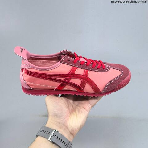 Onitsuka Tiger Mexico 66 NM Pink Burgundy Metallic Red EU 35-45 Sneaker Casual Sneakers - Unisex (BS-68850)