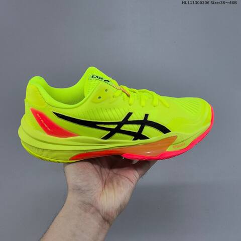 ASICS Sky Elite FF MT 3 Neon Yellow Black Coral Pink EU 36-46 Training Shoe Training Sneakers - Unisex (BS-69015)