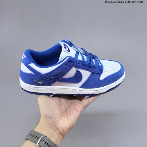 Nike SB Dunk Low White Blue EU 36-45 Skate Shoe - Unisex (BS-59903)