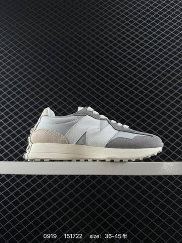 New Balance 327 Grey White Beige EU 36-45 Sneaker - Unisex (BS-82797)