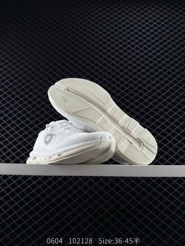 On Cloudzone White Black Cream EU 36-45 Running Shoe Running Sneakers - Unisex (BS-85572)