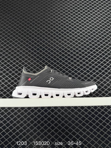 On Cloud 6 Coast Black White Cream Beige EU 36-45 Running Shoe Running Sneakers - Unisex (BS-85450)