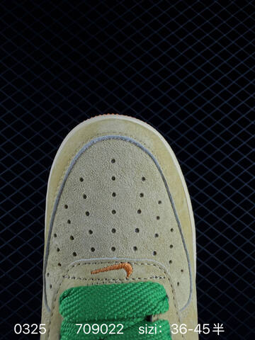 Nike Air Force 1 Low Beige Orange Green Cream EU 36-45 Lifestyle - Unisex (BS-72448)