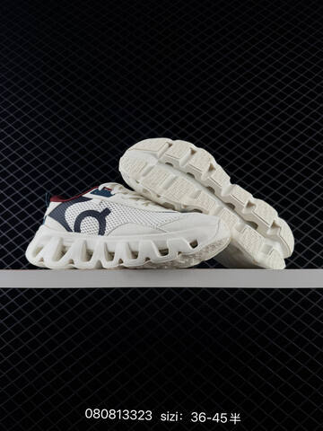 On Cloudswift K-Tech 2 Cream White Navy Burgundy EU 36-45 Running Shoe Running Sneakers - Unisex (BS-84929)
