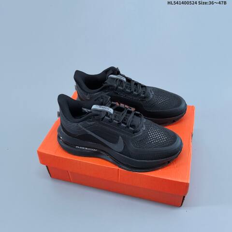 Nike Pegasus Premium Airscape Black White Volt EU 36-47 Running Shoe - Unisex (BS-60157)