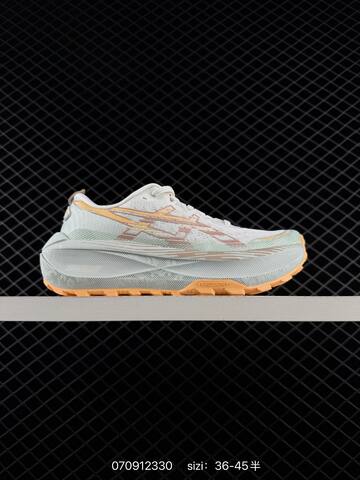 ASICS GEL TRABUCO MAX 4 Off White Pale Mint Orange EU 36 45 Trail Shoe EU 36-45 Trail Running Sneakers - Unisex (BS-81760)