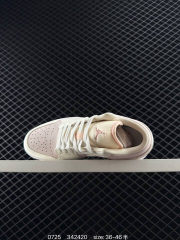 Jordan Air Jordan 1 Low Sail Light Pink White EU 36-46 Sneaker - Unisex (BS-81018)