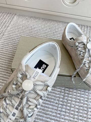 Golden Goose Super Star Light Pink Silver Off White Brown Sneaker (BS-87409)