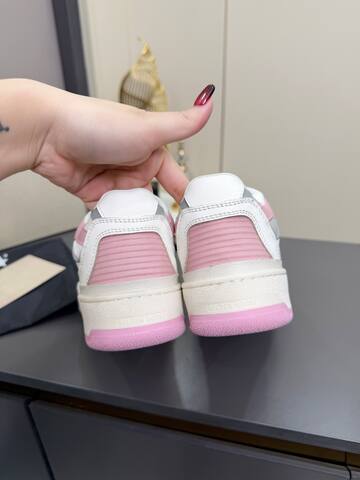 Golden Goose Forty2 White Pink Grey Off White Skate Shoe (BS-87370)