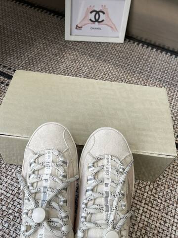 Golden Goose 5 Star Off White Light Beige Silver Sneaker (BS-87450)
