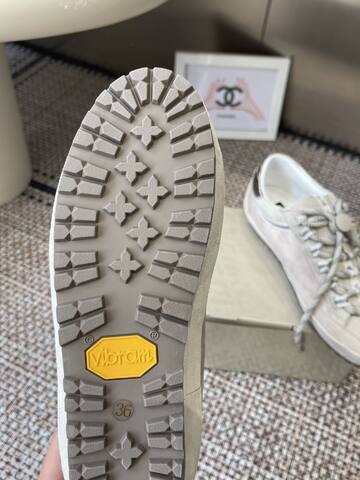 Golden Goose 5 Star Off White Light Beige Silver Sneaker (BS-87450)